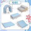 Baofuwish Soft Climb and Crawl Foam Playset 10 in 1,Safe Soft Childrens Foam Climbing Blocks,Indoor Play Equipment for Preschools,Toddlers - 4 of 4