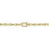 Guili 14K Gold Plated Horse Shoe Link Bracelet with Clear Cubic Zirconia Accents for a Stylish, Lucky Charm Look with Elegant Sparkle - 2 of 3