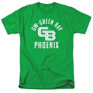 Men's University of Wisconsin Green Bay Official UWGB Phoenix Logo T-Shirt - 1 of 4