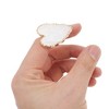 Unique Bargains Portable Heart-shaped Ring Nail Art Palette White 1 Pc - 3 of 4