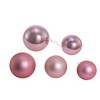 Kurt Adler 60-80MM Shiny and Matte Pink Glass Ball Ornaments, 20-Piece Set - 4 of 4