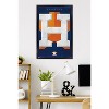 Trends International MLB Houston Astros - Logo 25 Framed Wall Poster Prints - 2 of 4