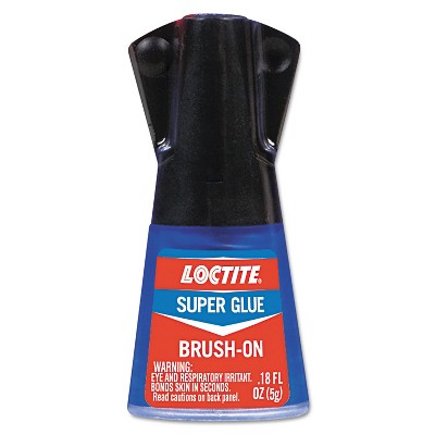 Loctite Super Glue Brush On 0.17 oz Clear 1365734