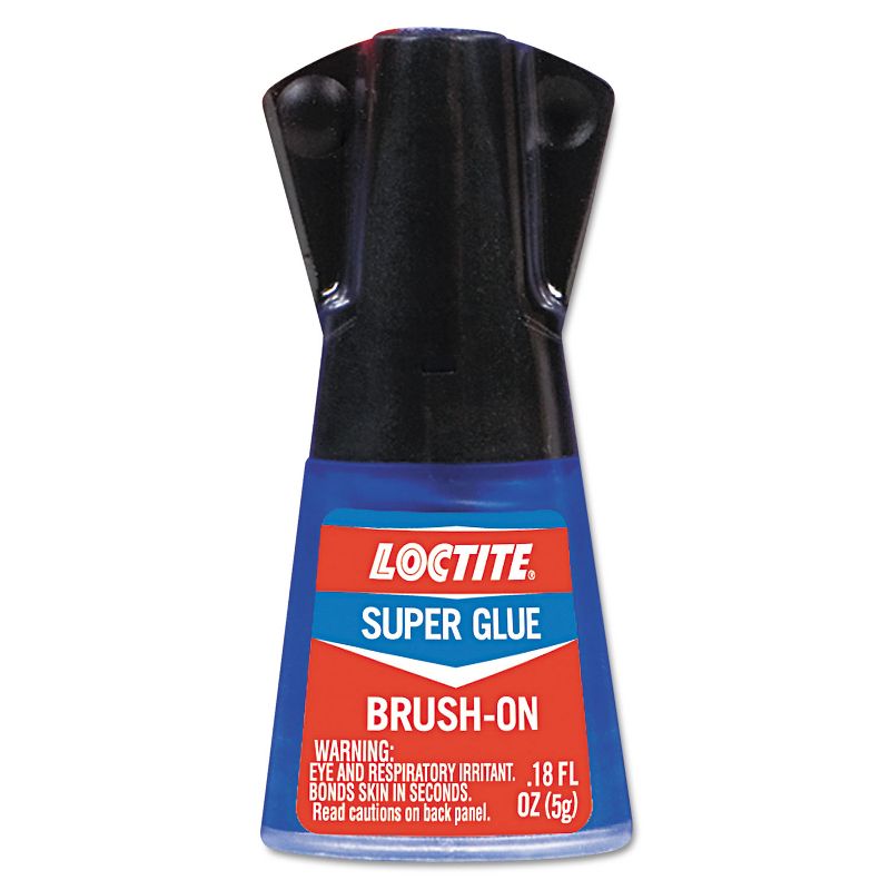 Loctite Super Glue Brush On 0.17 oz Clear 1365734, 1 of 4