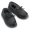 Collections Etc Faux Suede Moccasin Slippers - 2 of 4