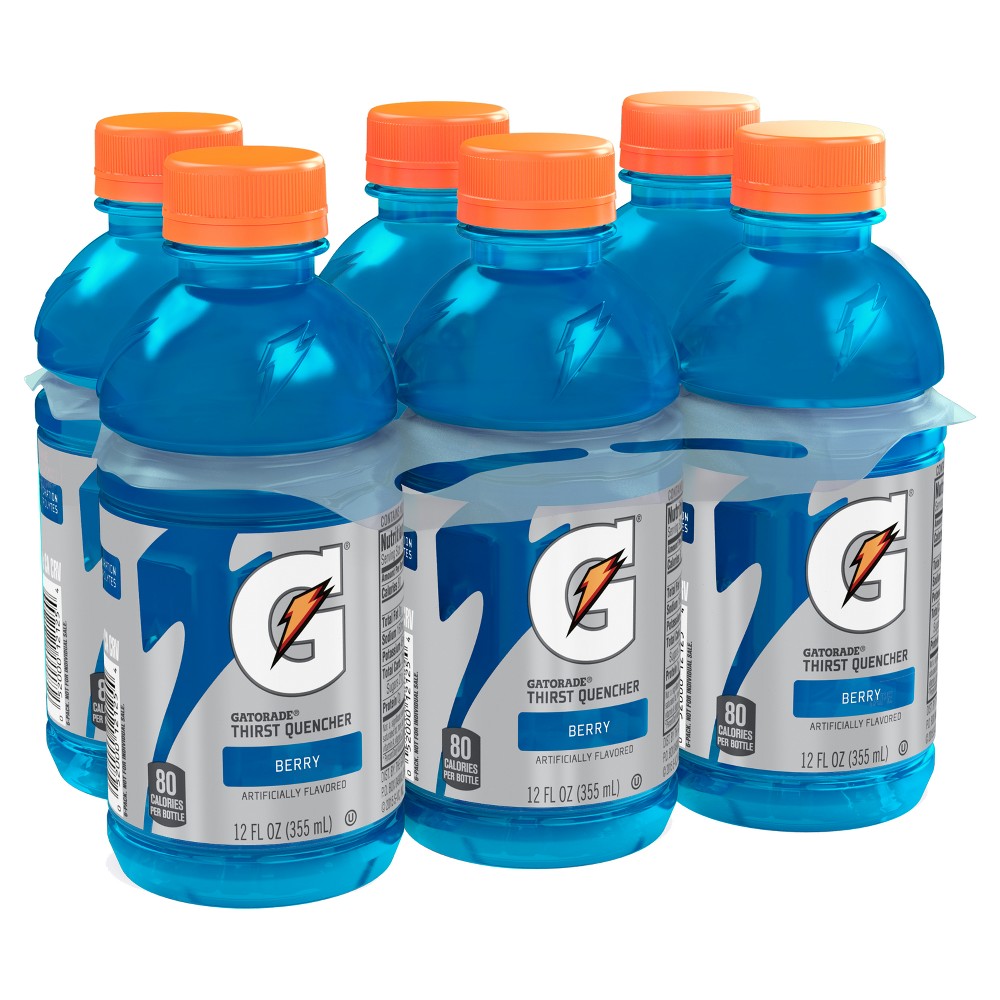UPC 052000121254 Gatorade Berry Sports Drink 6pk / 12 fl oz Bottles