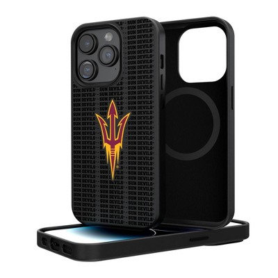 Keyscaper NCAA Big 12 Universities Text Backdrop MagSafe Compatible Cell Phone Case for Apple iPhone