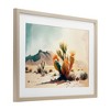 Stupell Industries Desert Dream at Sunrise Framed Print Under Glass - 2 of 4