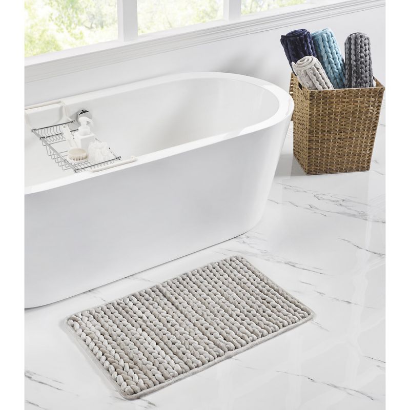 Christa Collection 100% Polyester Bath Rug - Better Trends, 1 of 7