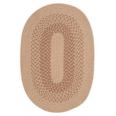 Colonial Mills Jackson - Oatmeal 2 Ft x3 Ft Oval Rug Indoor 75% Polypropylene/25% Wool