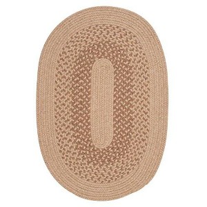 Colonial Mills Jackson - Oatmeal 2 Ft x3 Ft Oval Rug Indoor 75% Polypropylene/25% Wool - 1 of 2