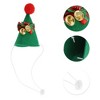 Unique Bargains Halloween Pet Headwear 4.33"x3.94" Green 1 Pc - 3 of 4