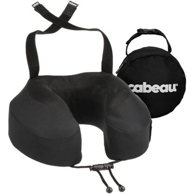 thumbnail image 2 of Cabeau Evolution 2.0 Cool Memory Foam Neck Travel Pillow – Red (TPEC2825) 2 of 5
