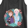 Women's - Frozen 2 - Circle Of Sisters Anna & Elsa Graphic Racerback Tank - 2 of 4
