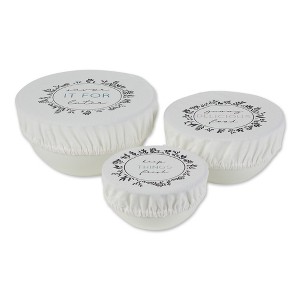 Design Imports Fresh Kept Reusable Dish Cover Set/3 - 1 of 4