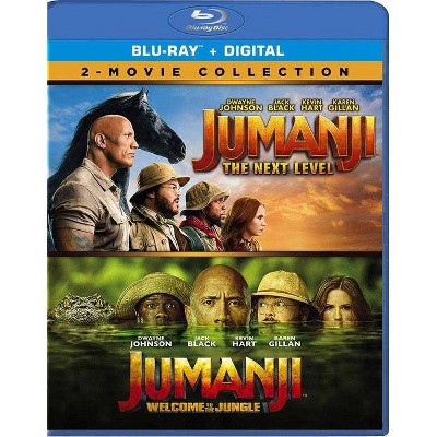 Jumanji: The Next Level / Jumanji: Welcome To The Jungle (Blu-ray + Digital)