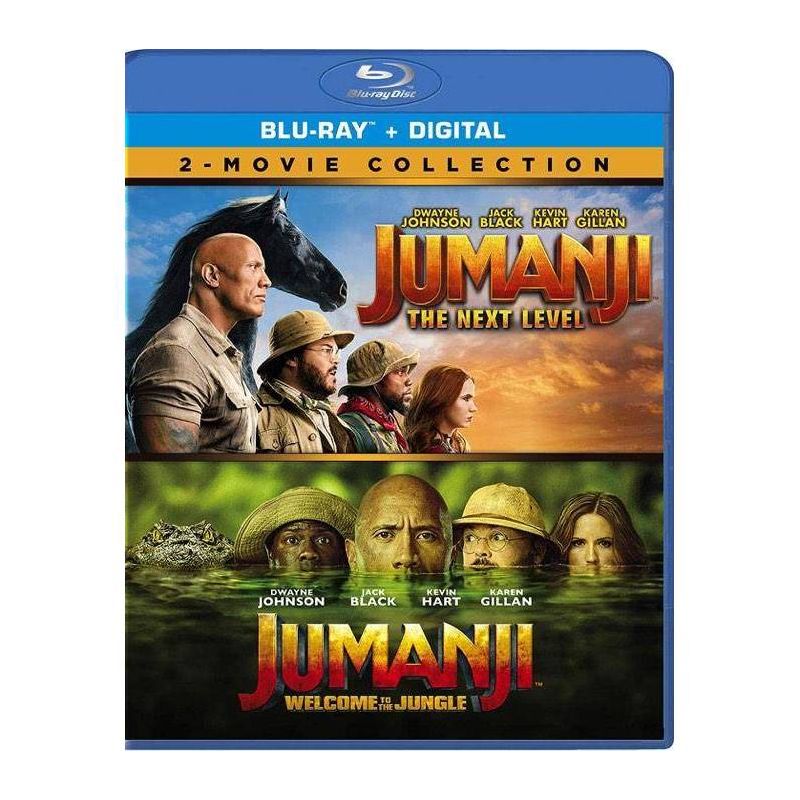Jumanji: The Next Level / Jumanji: Welcome To The Jungle (Blu-ray + Digital), 1 of 2