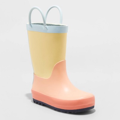 Toddler Girls' Ali Colorblock Rain Boots - Cat & Jack™