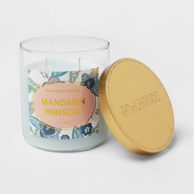 Jar Candle Mandarin Hibiscus - Opalhouse™, 4 of 7