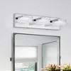 DAKAFUL LED Bathroom Vanity Light with Stepless Dimming, Acrylic Design Fixture Over Mirror, Wall Light for Bathroom/Mirror Area/Bedroom - 4 of 4