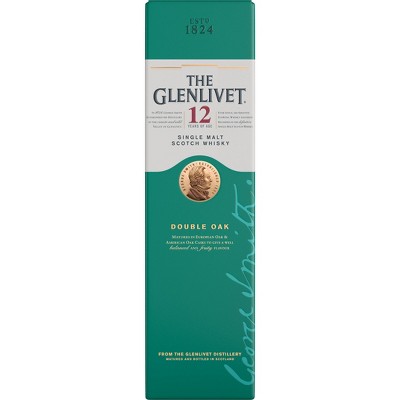 The Glenlivet 12yr Single Malt Scotch Whisky - 750ml Bottle