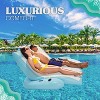 4E's Novelty 2-Person Inflatable Pool Recliner Float With Cup Holder For Adults, Pool Recliner Easy To Inflate And Deflate Unmatched Comfort - 3 of 4
