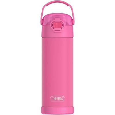 Thermos 16oz Stainless Steel FUNtainer Water Bottle with Bail Handle - Hot Pink