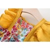MyKids-USA Baby Girl Flower Pattern Butterfly Sleeve Design Cute Dress With Hat - 4 of 4