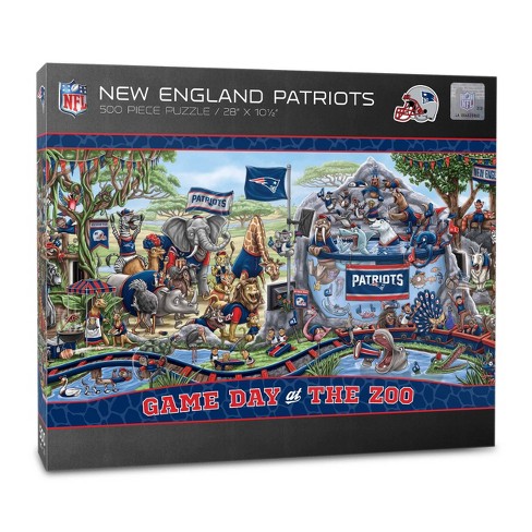 Nfl New England Patriots All Time Greats 500pc Puzzle Game : Target