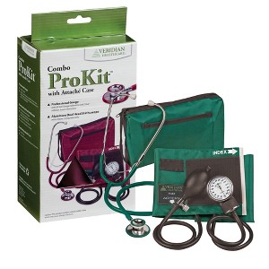 Veridian Adult Aneroid Sphygmomanometer Unit w/ Stethoscope - 1 of 3
