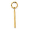 Black Bow Jewelry 14k Yellow Gold, Athletic Collection Medium Polished Number 8 Pendant - 2 of 4