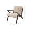 NicBex Accent Chair Modern Lounge Chair Reading Chair with Wood Legs for Living Room, Bedroom, Office - image 4 of 4