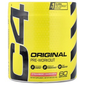 C4 / Cellucor C4® Original, Pre-Workout, Strawberry Margarita, 12.1 oz (342 g) - 1 of 4