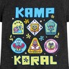 Girls' - SpongeBob SquarePants - Kamp Koral Kamp Koral Patches Fitted Short Sleeve Graphic T-Shirt - 2 of 4