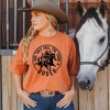 Simply Sage Market Women's Call The Thing Rodeo Circle Short Sleeve Garment Dyed Tee - 2 of 2