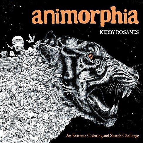 Fantomorphia by Kerby Rosanes  Colouring Book Review - Colour