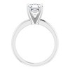 Pompeii3 5Ct Asscher Solitaire Moissanite Engagement Ring in White Yellow or Rose Gold - 2 of 4