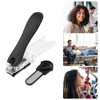 Unique Bargains Stainless Steel Nail Clippers Portable Nail Clipper Set for Nail Care 1 Pc - 2 of 4