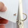 BAZIC Products® View Binder, 3-Ring, 1", 2 Pockets, White, Pack of 6 - 3 of 3