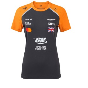 Castore McLaren F1 Women's 2025 Lando Norris Team Drivers T-Shirt - 1 of 4