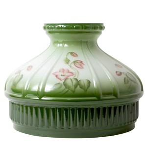 Aladdin Glass Oil Lamp Shade, 10 inch Base Fits Aladdin Non-Electric Fuel Lamps - 1 of 4