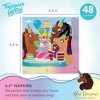 Treasures Gifted Afro Unicorn Napkins - 6.5in x 6.5in Disposable Paper Napkins - Afro Unicorn Birthday Party Supplies - 2 of 4