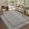 Rugs Indoor Area Rug Weather Resistant Easy to Clean Stain Resistant Floor Mat Stylish for Dining Room Living Room - 3 of 4