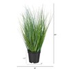 Nearly Natural 21-in Onion Grass Artificial Plant - image 2 of 3