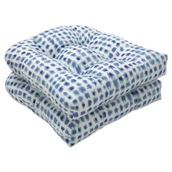 2pc Outdoor/Indoor Seat Cushion Set Alauda - Pillow Perfect