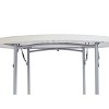48" Heavy Duty Round Folding Banquet Table Speckled Gray - Hampden Furnishings: Indoor/Outdoor, Weather-Resistant - 2 of 4
