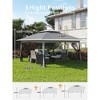 Garvee 13x13FT Pop Up Gazebo, Canopy Tent with Mosquito Netting, Outdoor Patio Gazebo, Backyard Tent for Party, Outdoor Dining,  Lawn, Garden - 2 of 4