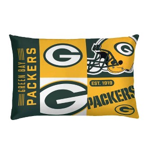 NFL Green Bay Packers Block Logo Queen Bed in a Bag - 3pc - 1 of 3