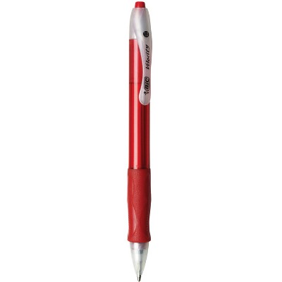 Bic Velocity Refillable Retractable Ballpoint Pen, 1 Mm Medium Tip, Black  Ink/barrel, Pack Of 12 : Target