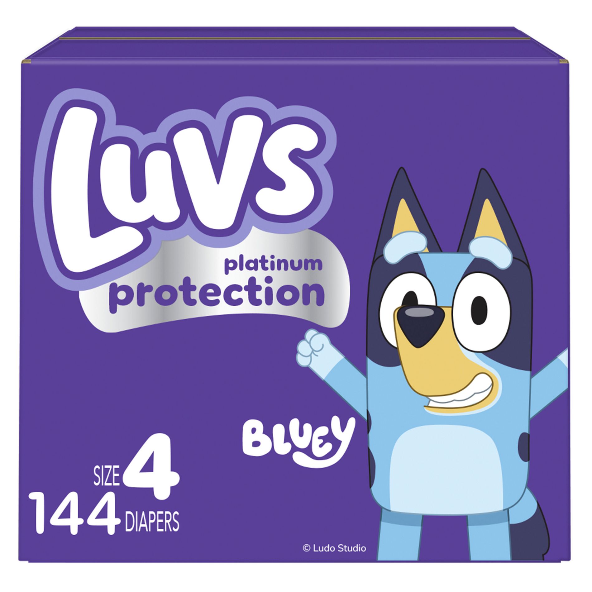 Luvs Pro Level Leak Protection Diapers Giant Pack - Size 4 - 144ct